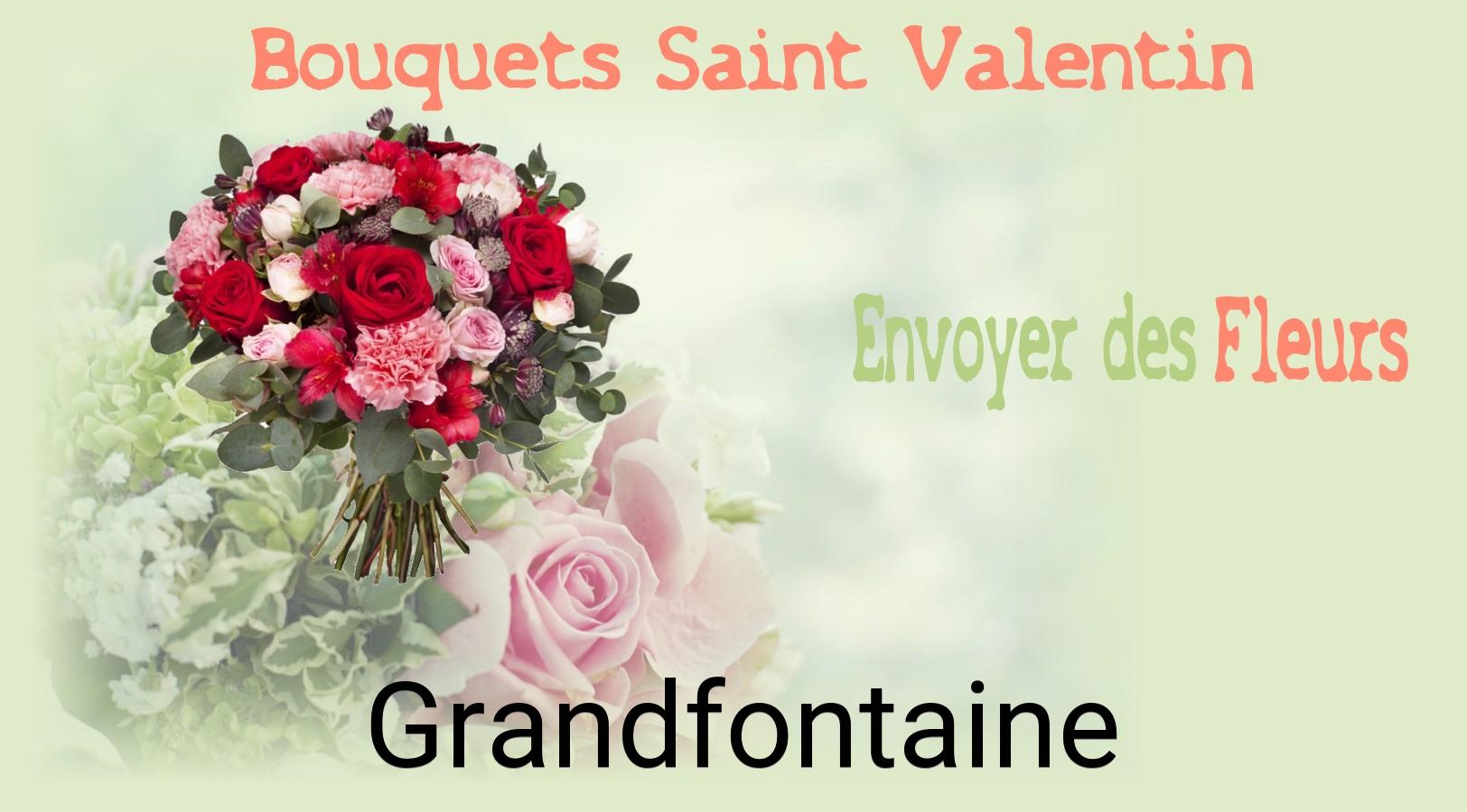 Roses de Saint-Valentin livrées à Grandfontaine